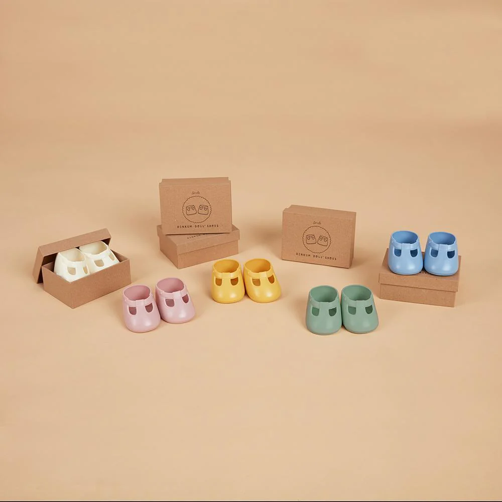 Dinkum Dolls Shoes - Corn Yellow - Image 5