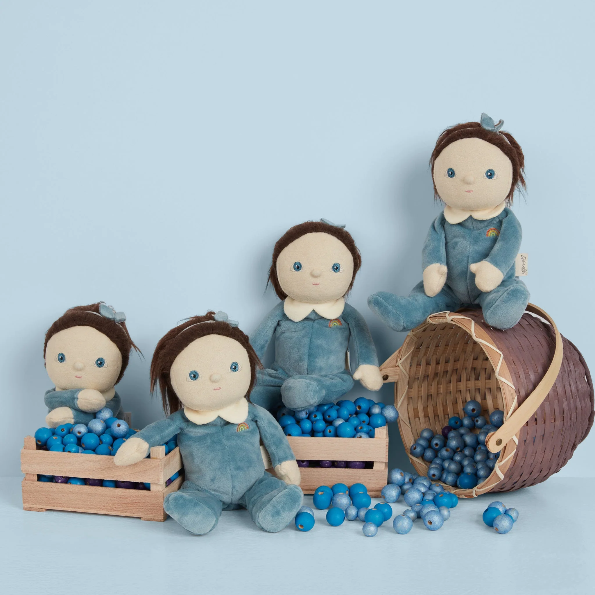 Dinky Dinkums Fruity Cuties - Betsy Blueberry - Image 3